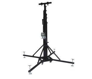 6m Height Light Weight Steel  Global Truss Crank Stand For Event Lighting Truss