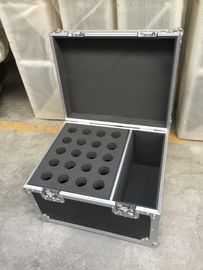 China Maletas de ferramentas de alumínio personalizadas para a caixa audio material múltipla da caixa de ferramentas de Plwood do microfone fábrica